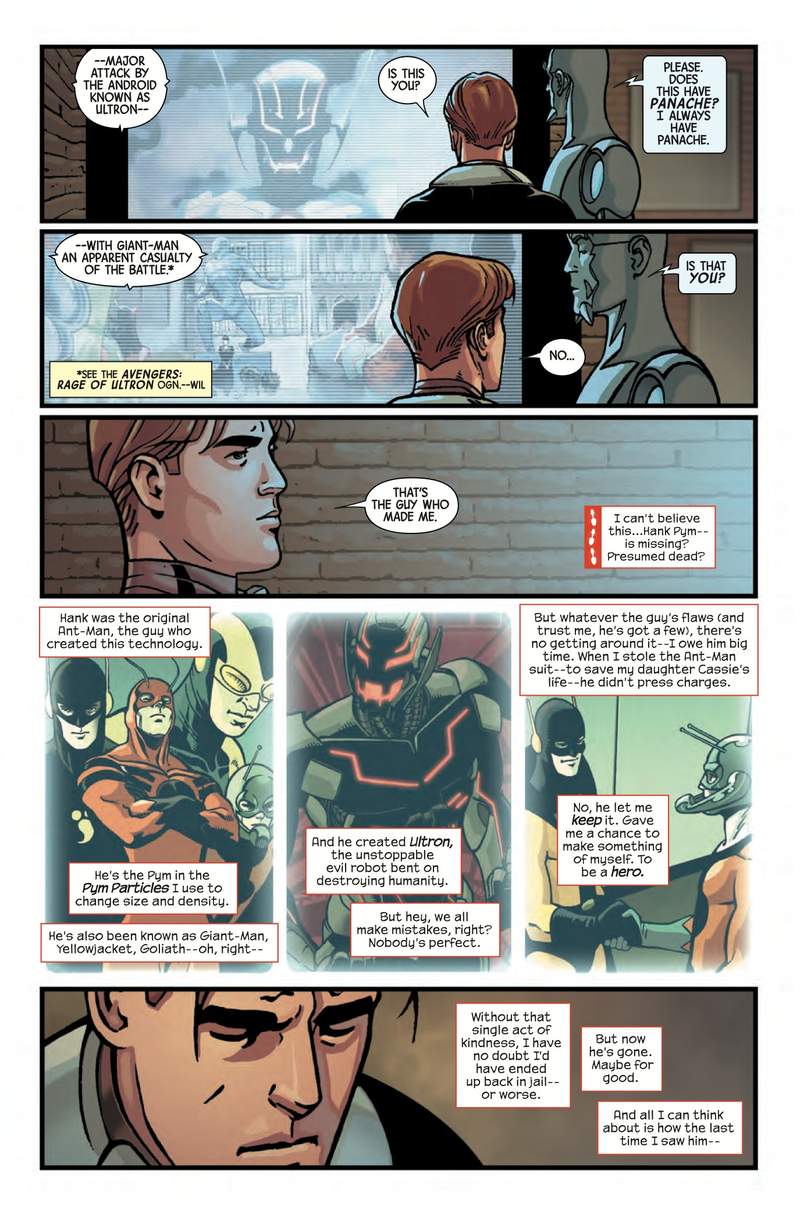 Illustration for article titled Exclusive Marvel preview: Hank Pym and Scott Lang team up in Ant-Man Annual #1